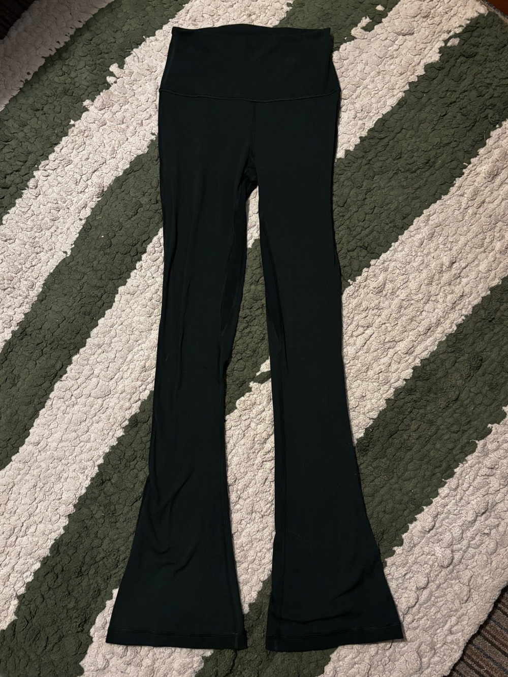 Lululemon Mini Align Flares - Forest Green